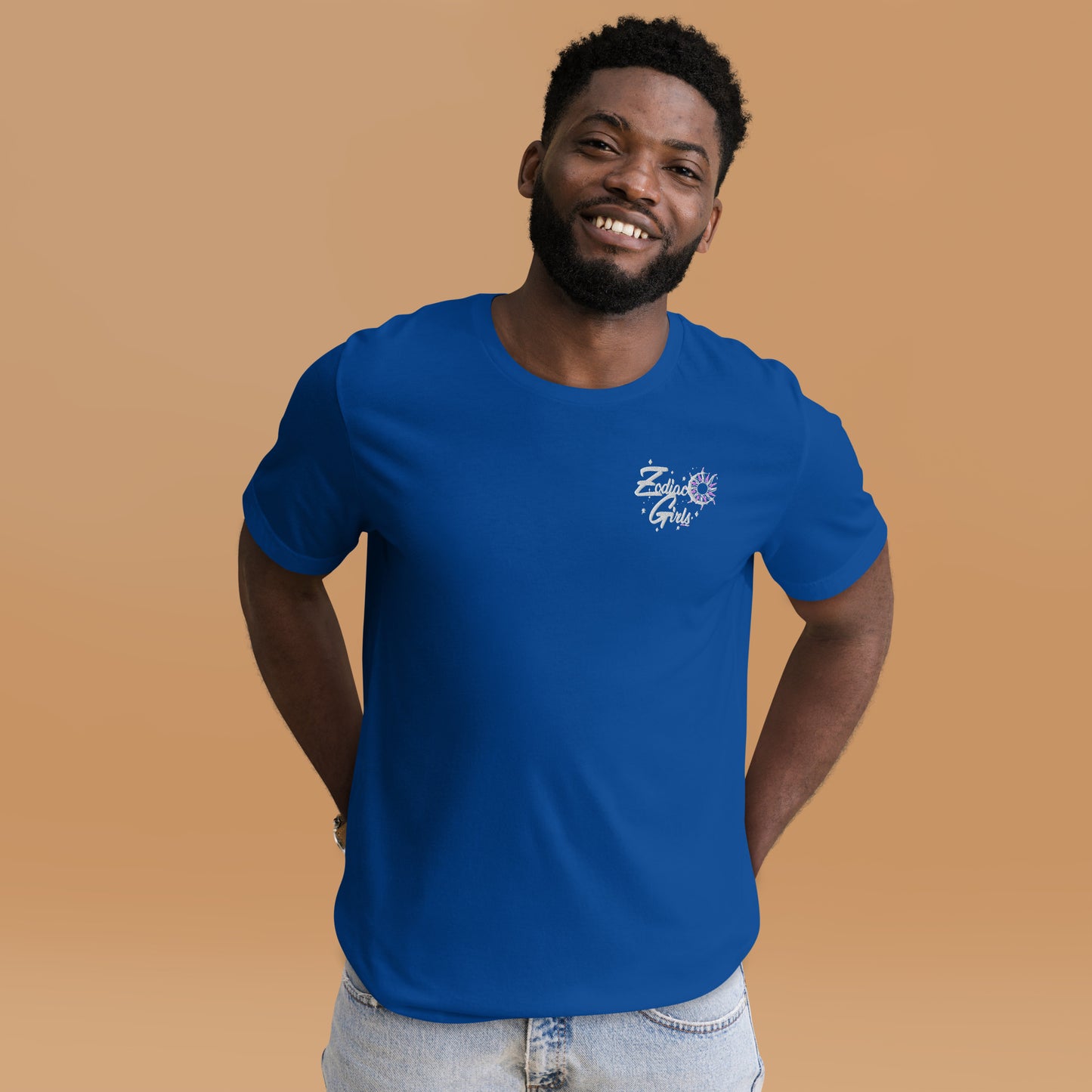 Zodiac Girls Monogram Unisex t-shirt