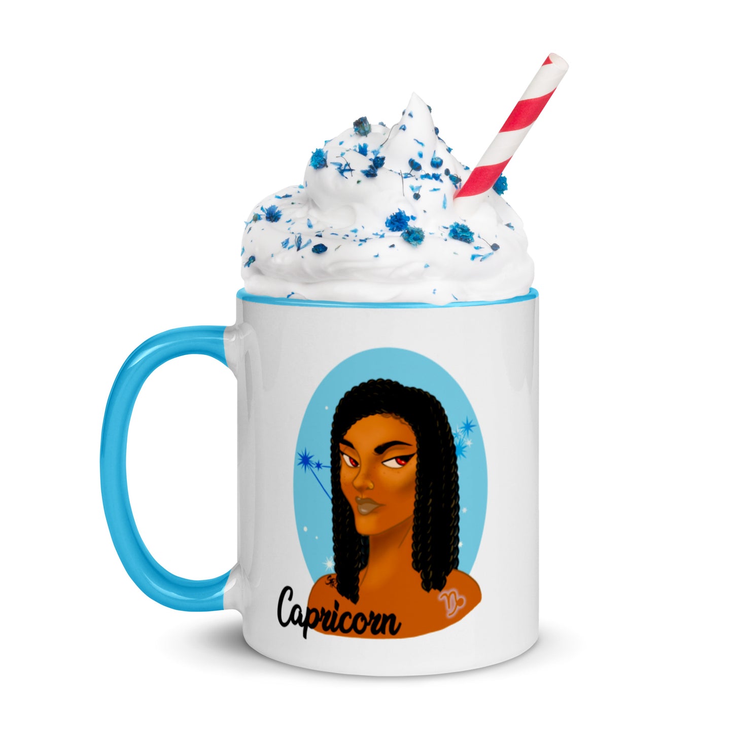 Zodiac Girls "Capricorn" Mug with Color Inside
