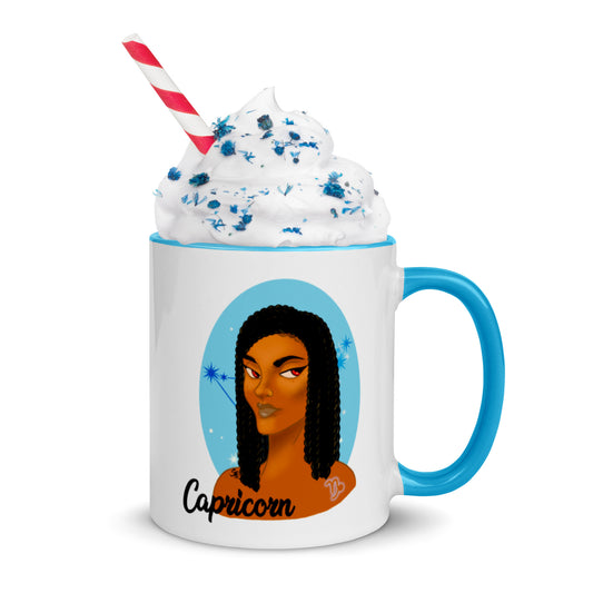 Zodiac Girls "Capricorn" Mug with Color Inside