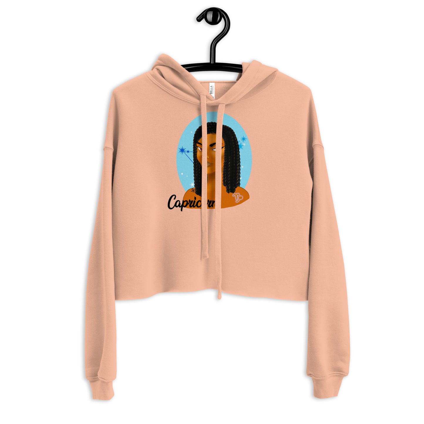 Zodiac Girls "Capricorn" Crop Hoodie