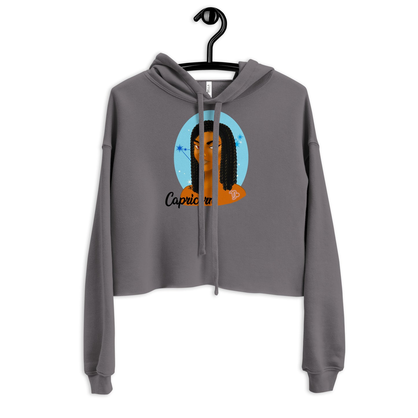 Zodiac Girls "Capricorn" Crop Hoodie