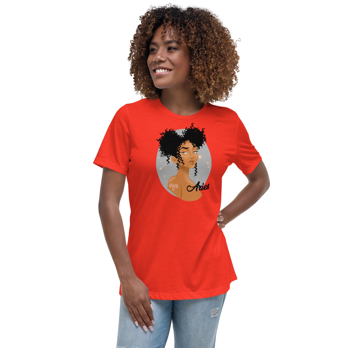 Zodiac Girls Aries Women's Relaxed T-Shirt