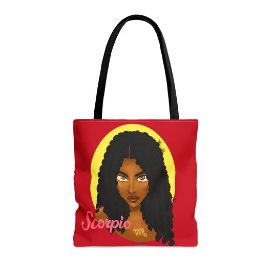 Zodiac Girls "Scorpio" AOP Tote Bag