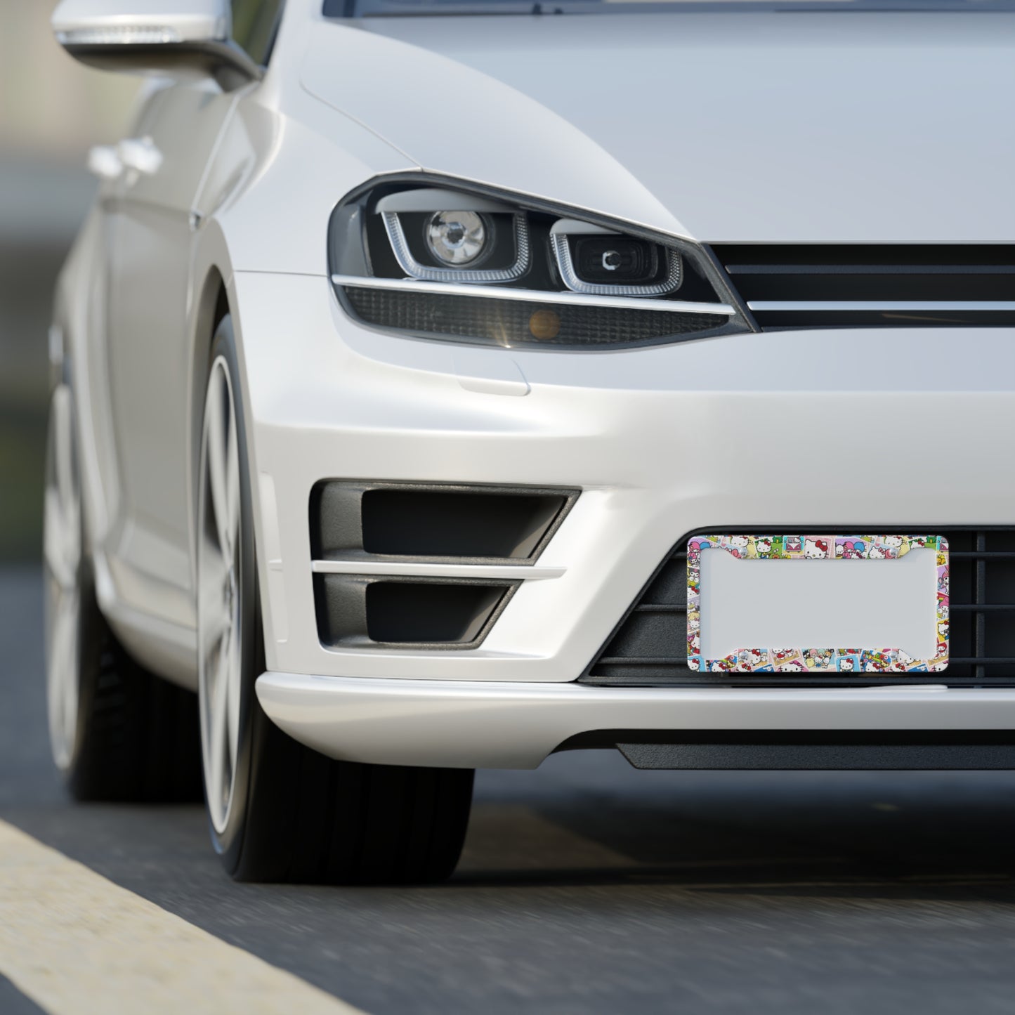 Kawaii License Plate Frame