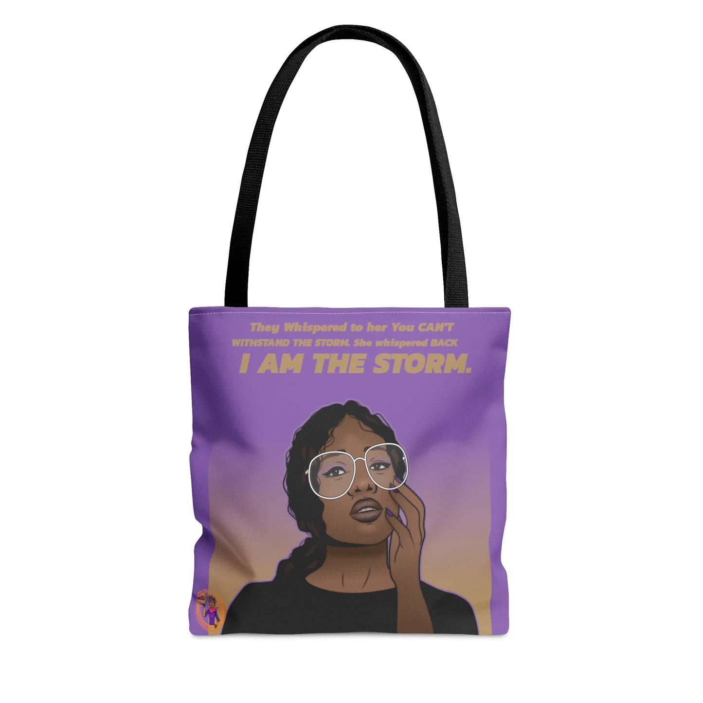 I am the STORM AOP Tote Bag