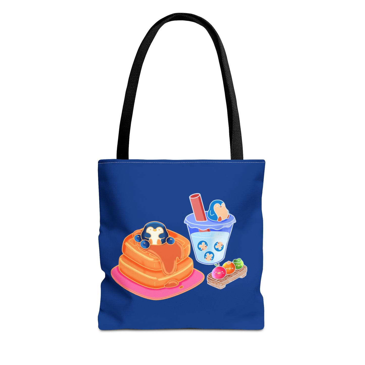 Penguin Breakfast Tote Bag (AOP)