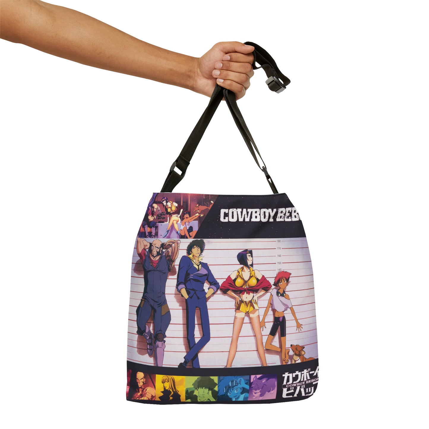 Space Cowboy Adjustable Tote Bag (AOP)