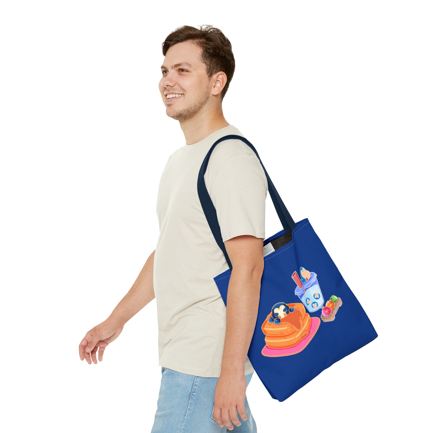 Penguin Breakfast Tote Bag (AOP)