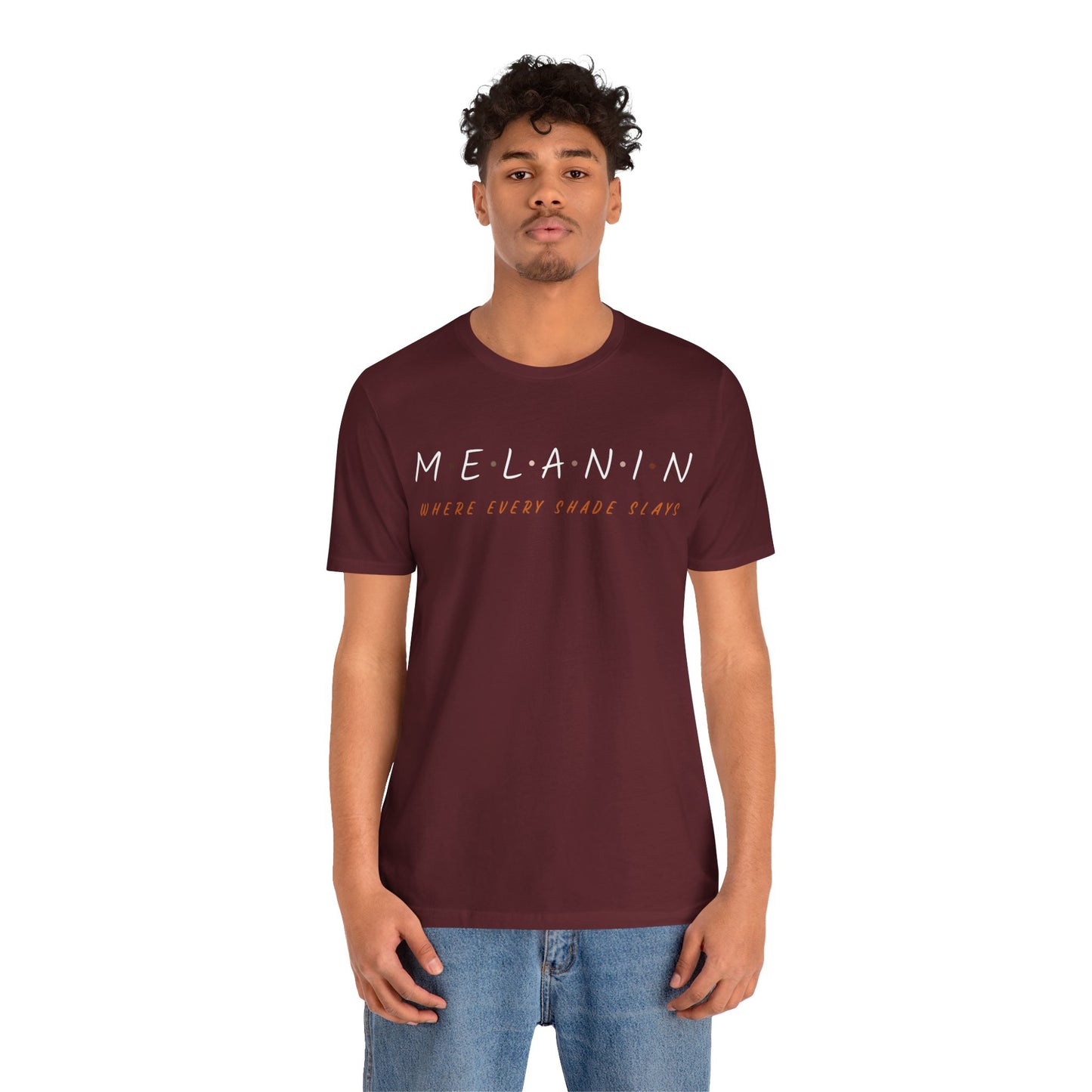 Melanin Slays Unisex Jersey Short Sleeve Tee