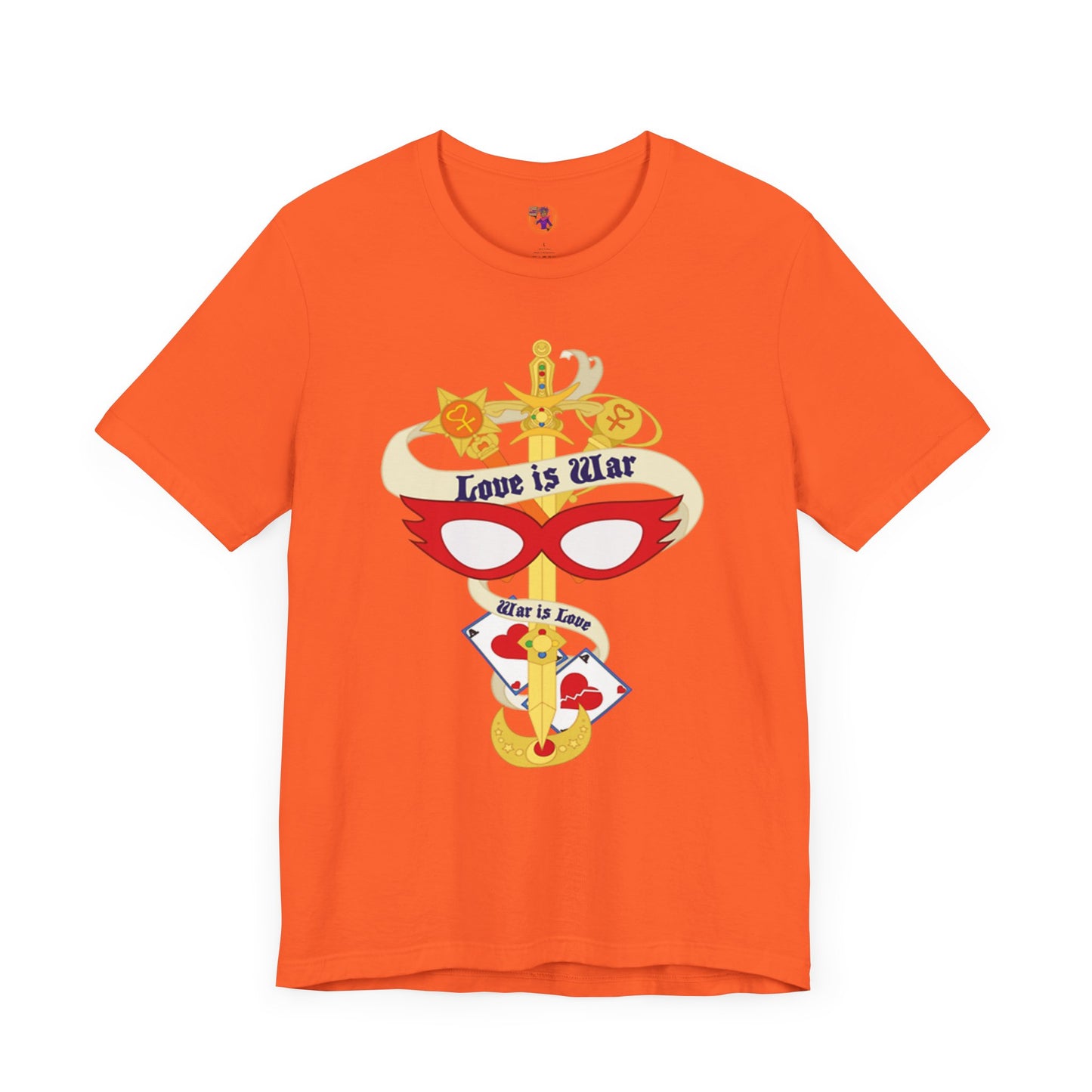 Love is War...Sailor Venus Inspired Unisex Jersey Short Sleeve Tee