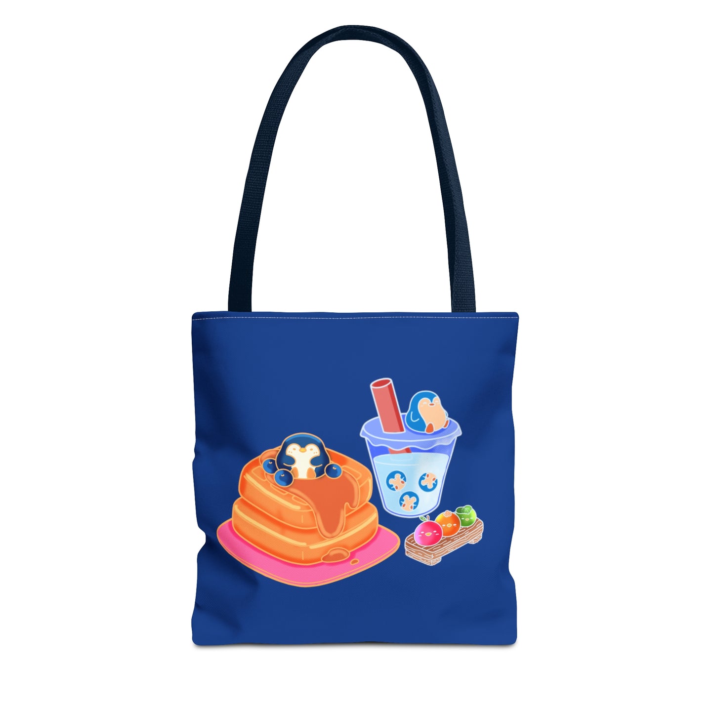 Penguin Breakfast Tote Bag (AOP)