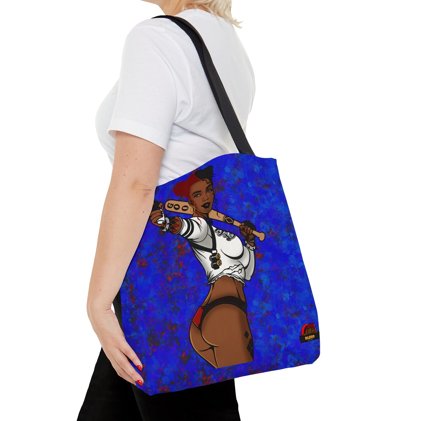 Daddy's Little Monster Tote Bag (AOP)