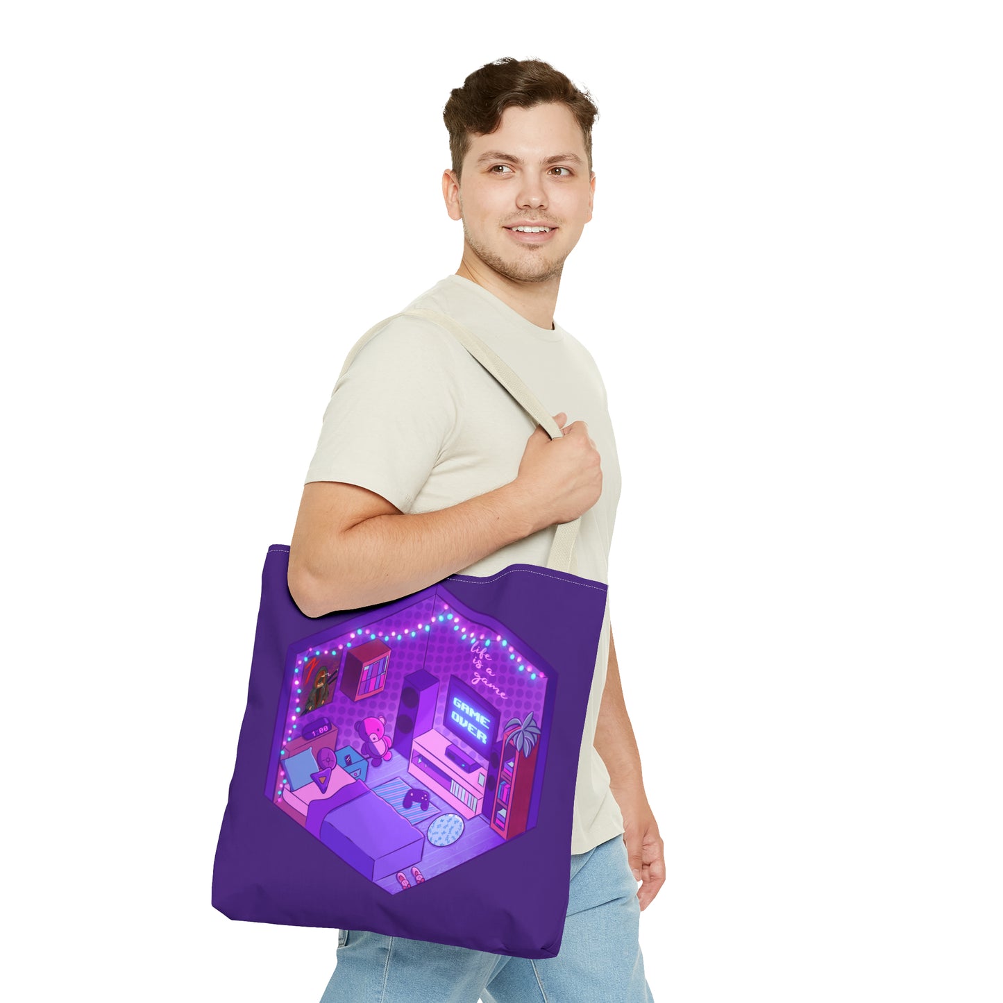 Lofi Room Tote Bag (AOP)