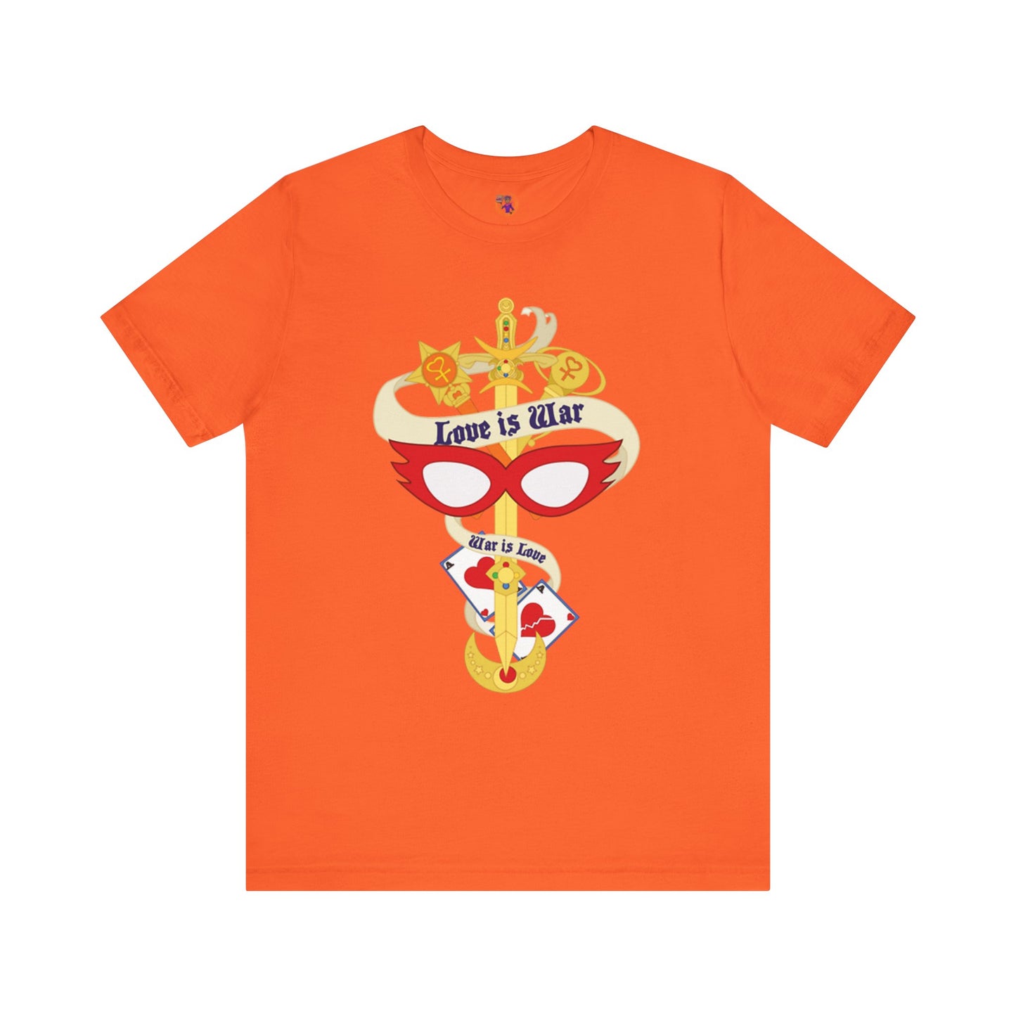 Love is War...Sailor Venus Inspired Unisex Jersey Short Sleeve Tee