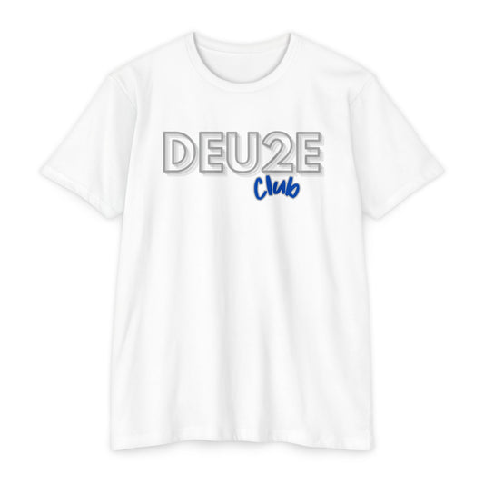 Deu2e Club Unisex CVC Jersey T-shirt