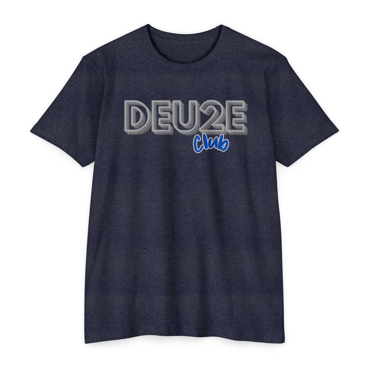 Deu2e Club Unisex CVC Jersey T-shirt