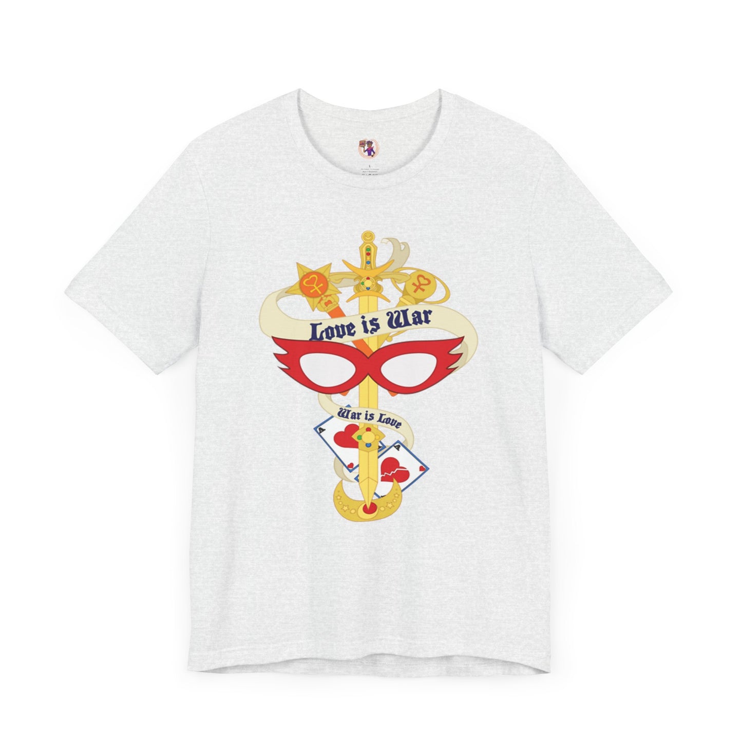 Love is War...Sailor Venus Inspired Unisex Jersey Short Sleeve Tee