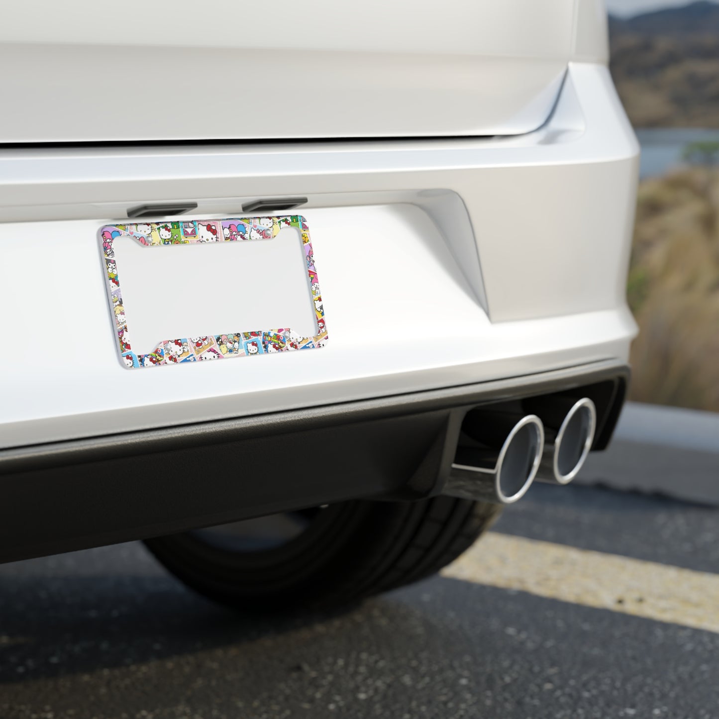 Kawaii License Plate Frame