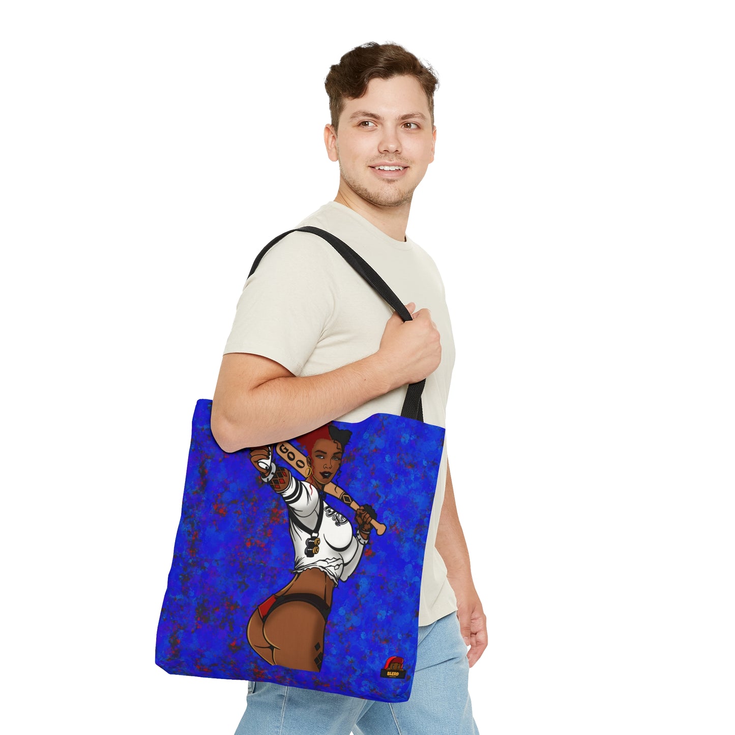 Daddy's Little Monster Tote Bag (AOP)