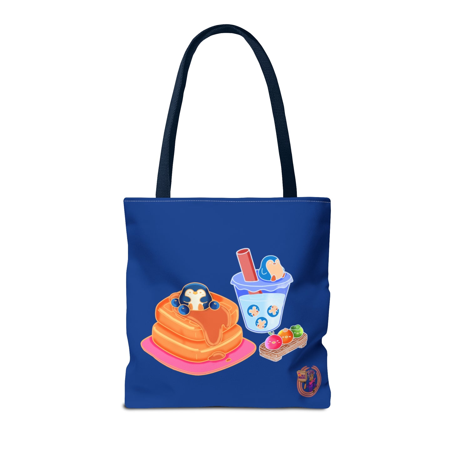 Penguin Breakfast Tote Bag (AOP)