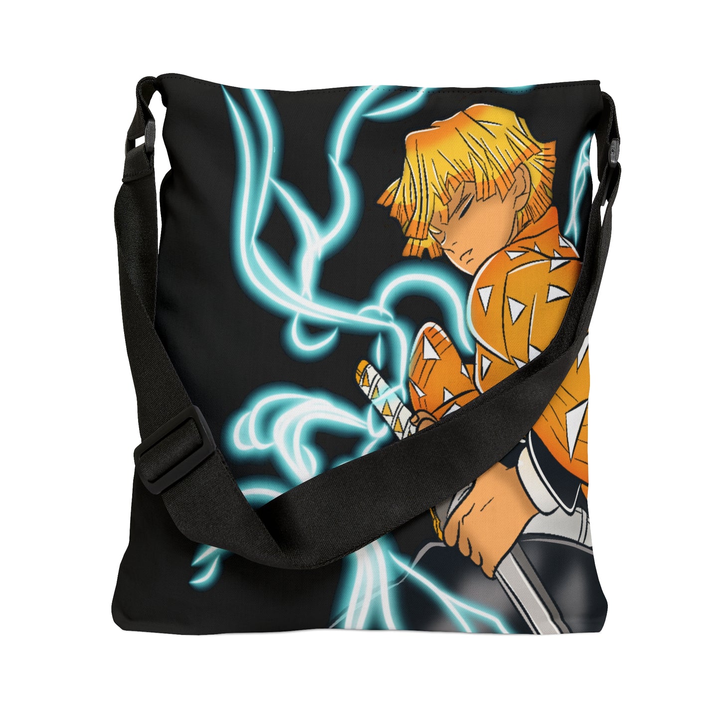 Lightning Breath Adjustable Tote Bag (AOP)