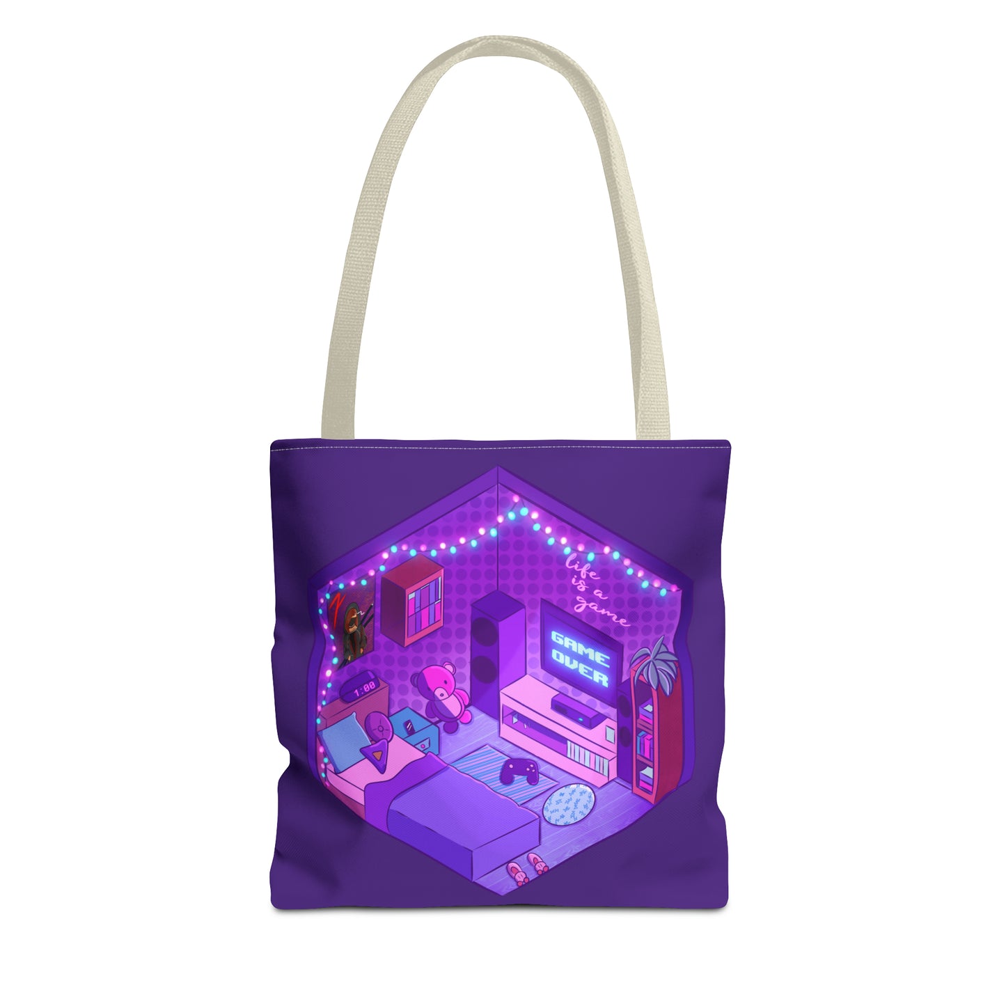 Lofi Room Tote Bag (AOP)