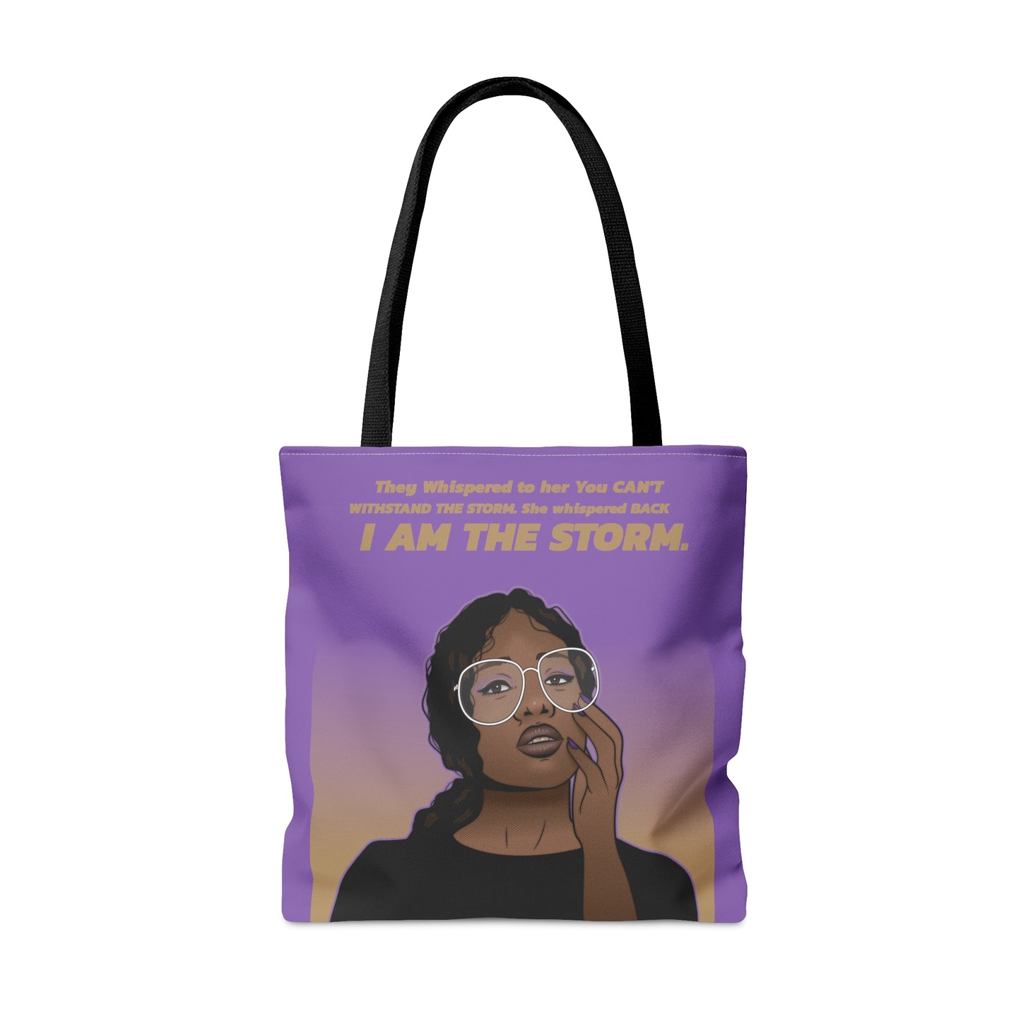 I am the STORM AOP Tote Bag