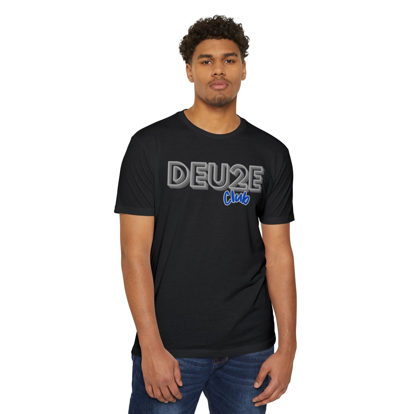 Deu2e Club Unisex CVC Jersey T-shirt