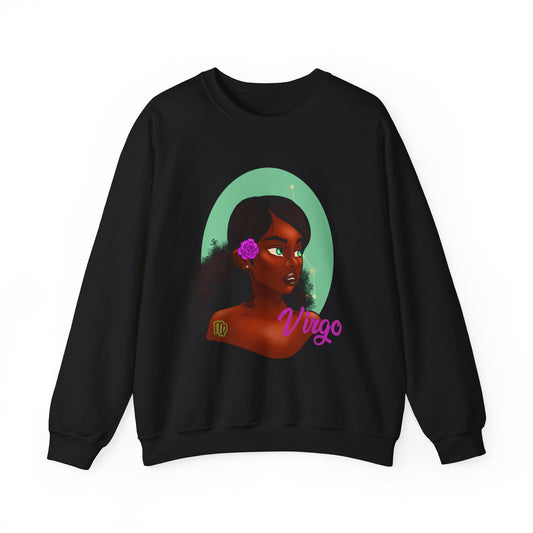 Zodiac Girls Virgo Unisex Heavy Blend™ Crewneck Sweatshirt