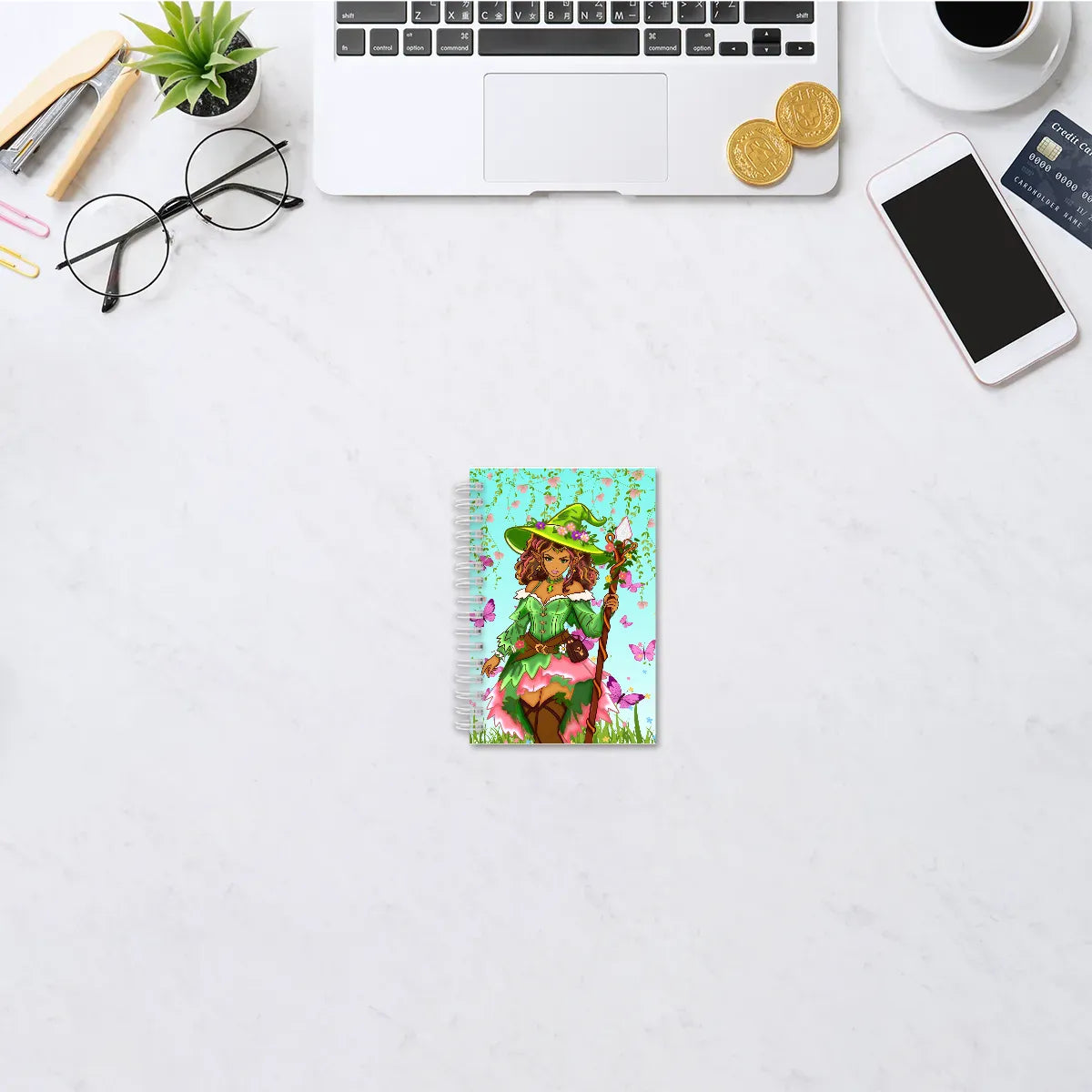 Quinn Spring Elf Sticker book