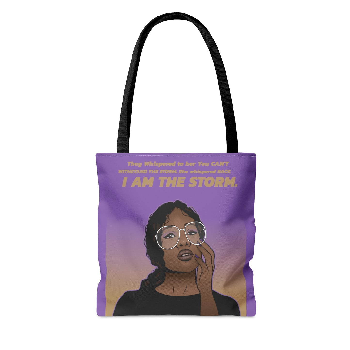 I am the STORM AOP Tote Bag