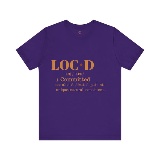 Loc'd Unisex Jersey Short Sleeve Tee