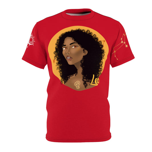 Zodiac Girls (Leo) Unisex AOP Tee