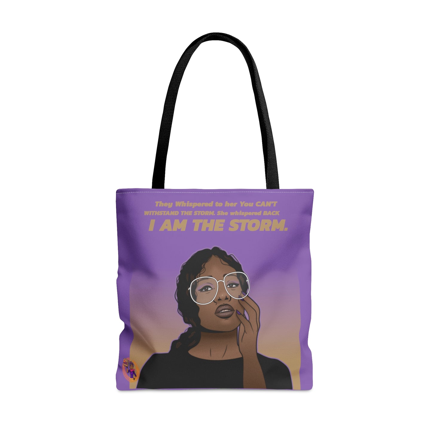 I am the STORM AOP Tote Bag