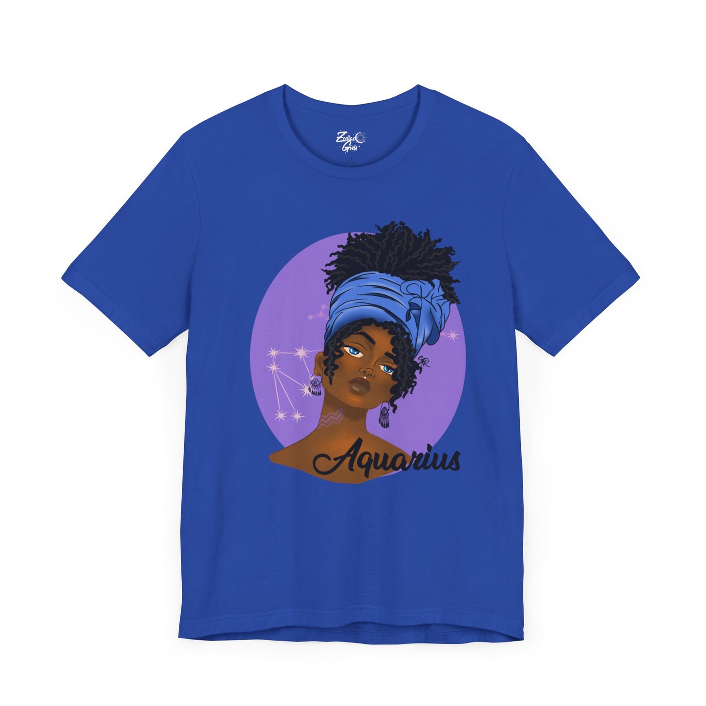 Zodiac Girls Aquarius Unisex Jersey Short Sleeve Tee