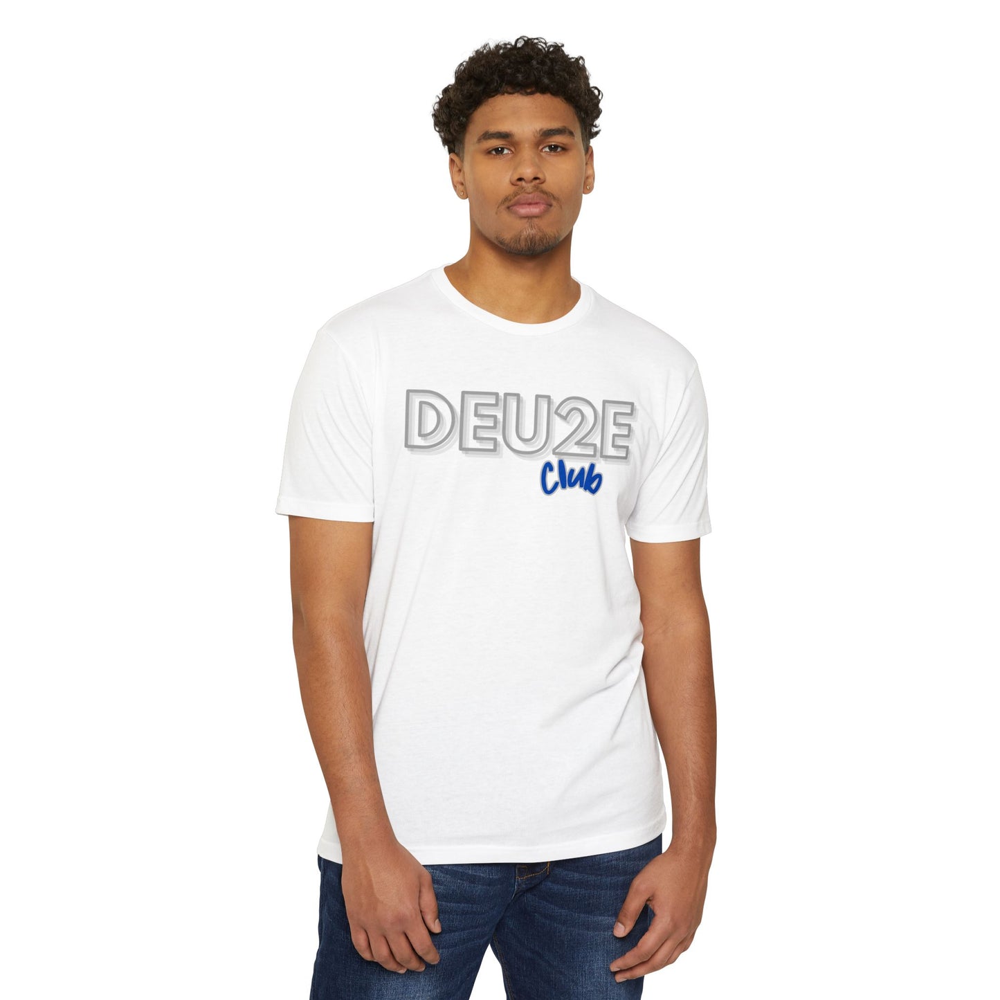 Deu2e Club Unisex CVC Jersey T-shirt