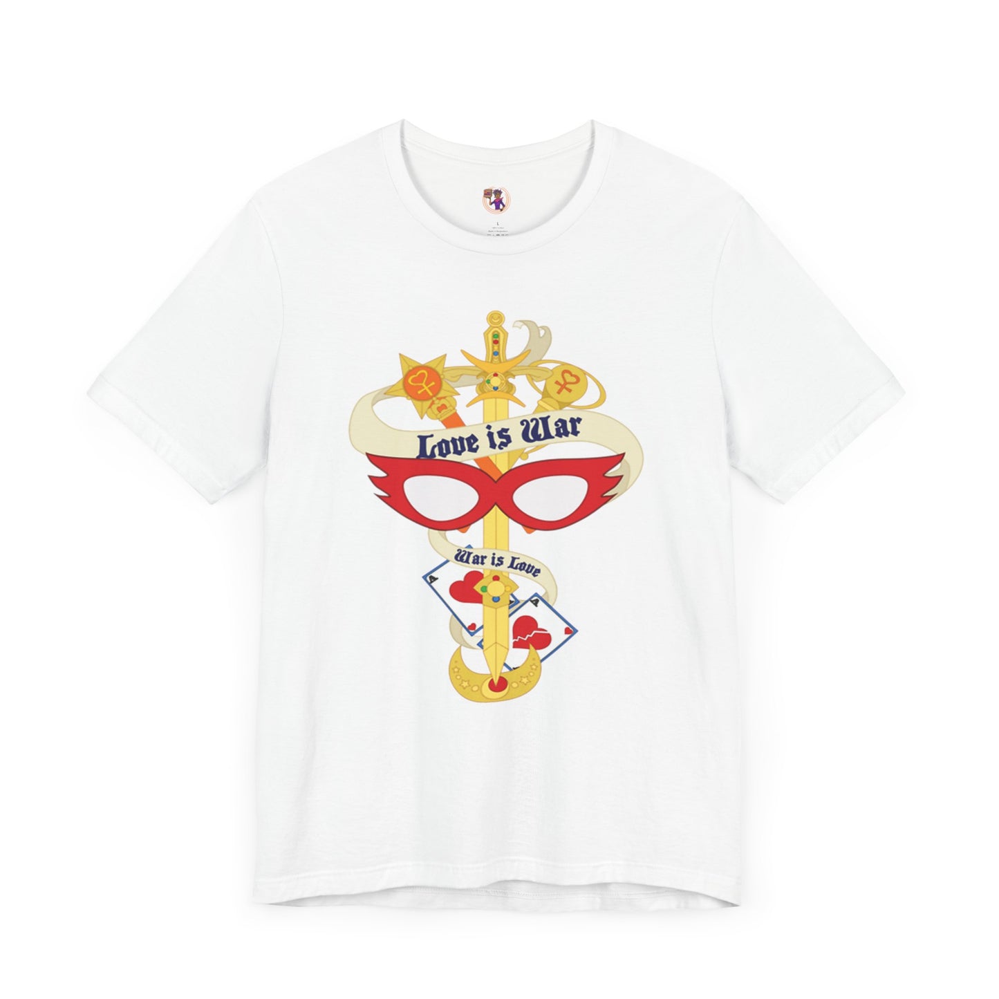 Love is War...Sailor Venus Inspired Unisex Jersey Short Sleeve Tee