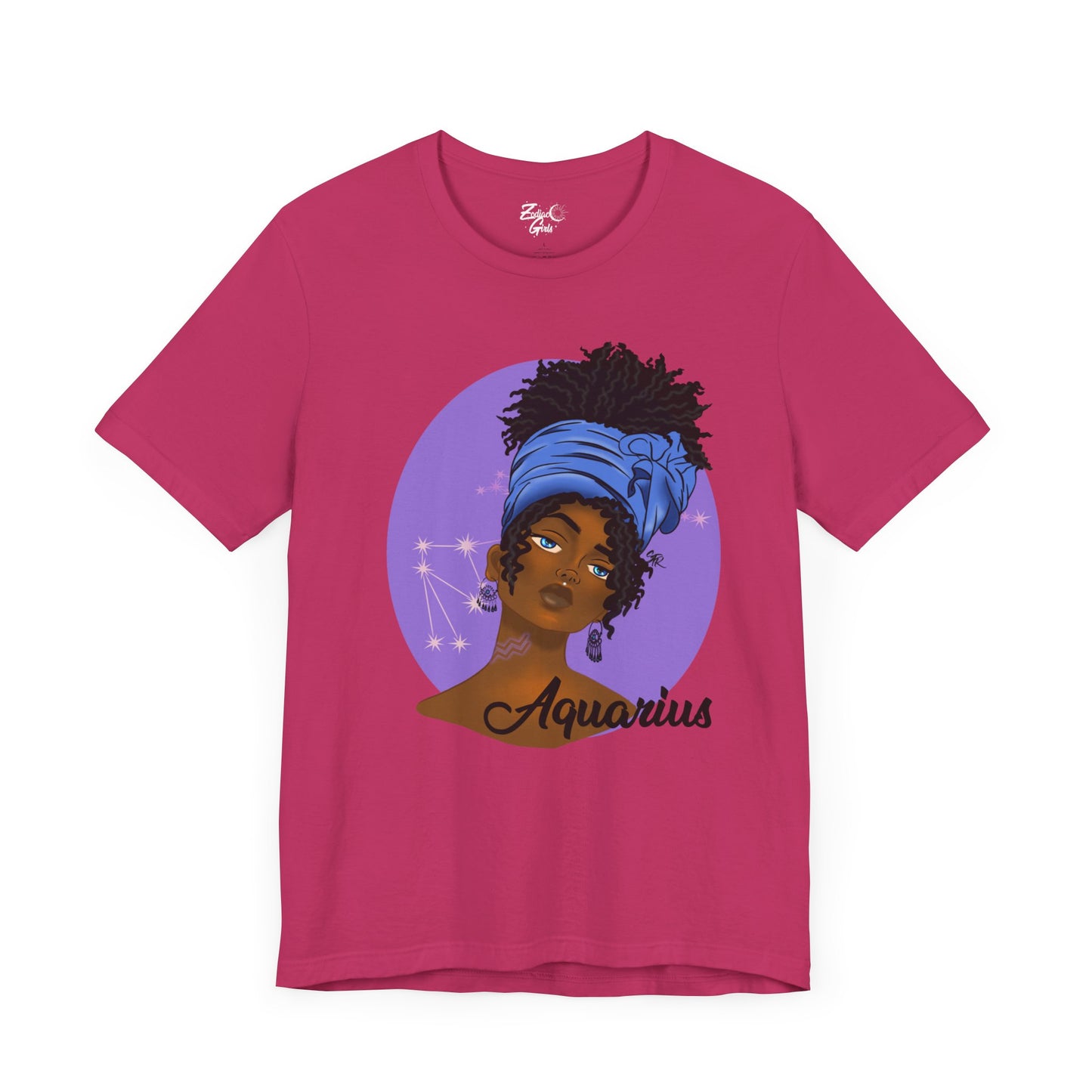 Zodiac Girls Aquarius Unisex Jersey Short Sleeve Tee