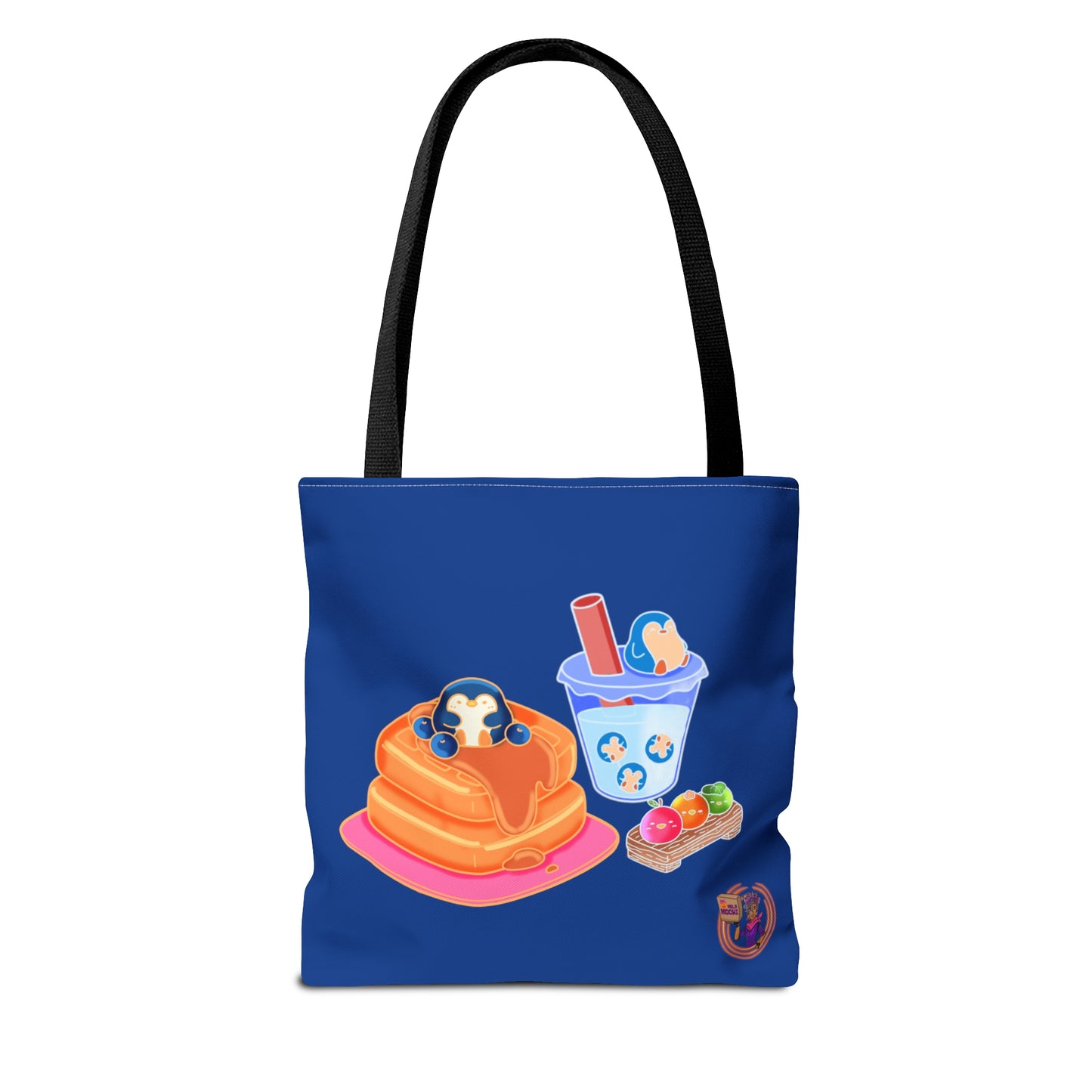 Penguin Breakfast Tote Bag (AOP)