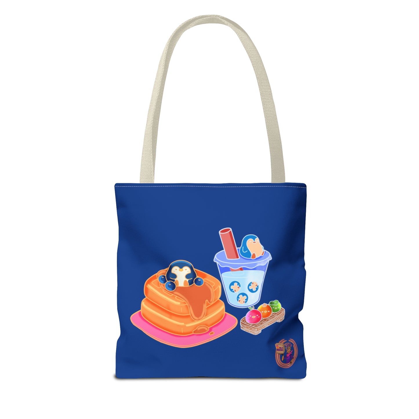 Penguin Breakfast Tote Bag (AOP)