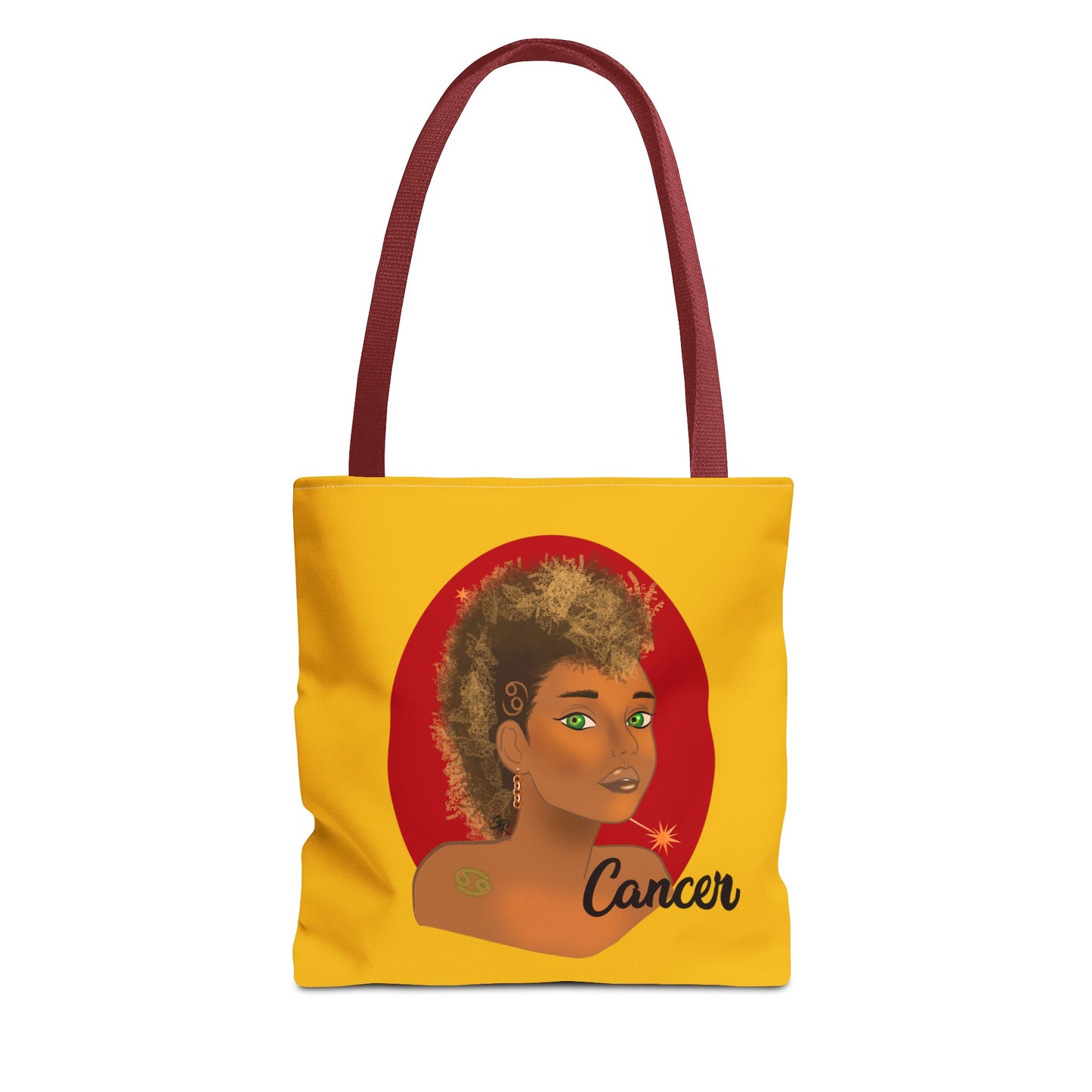 Zodiac Girls Cancer Tote Bag (AOP)