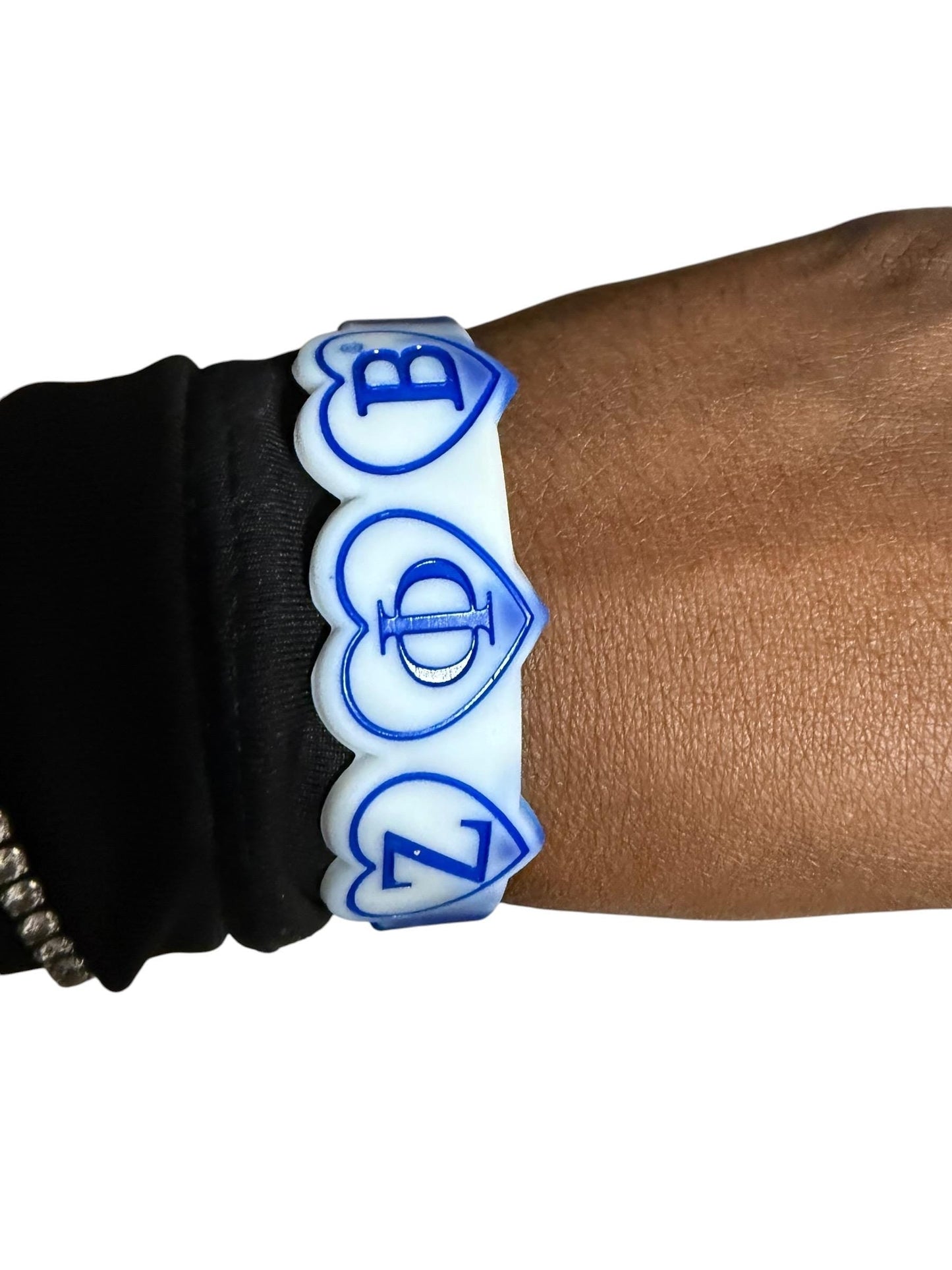 Zeta Phi Beta Silicone Bracelet