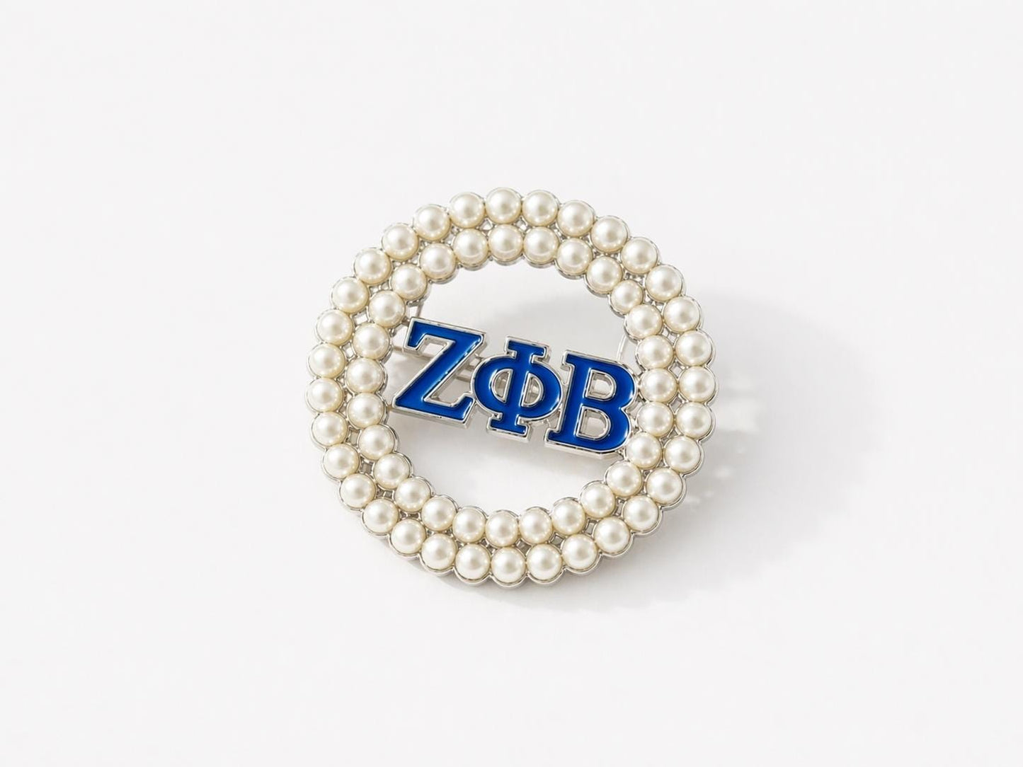 Zeta Pearl Brooch Pin