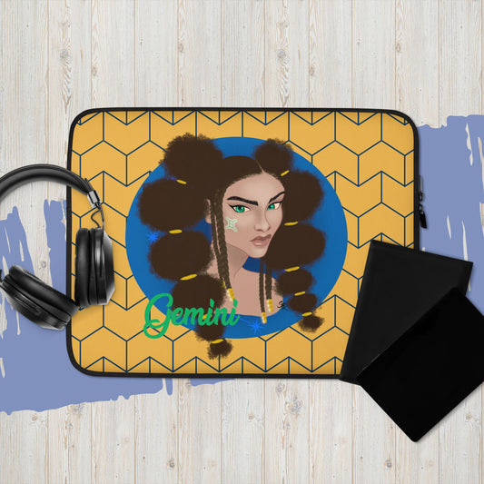 Zodiac Girls Gemini Laptop Sleeve