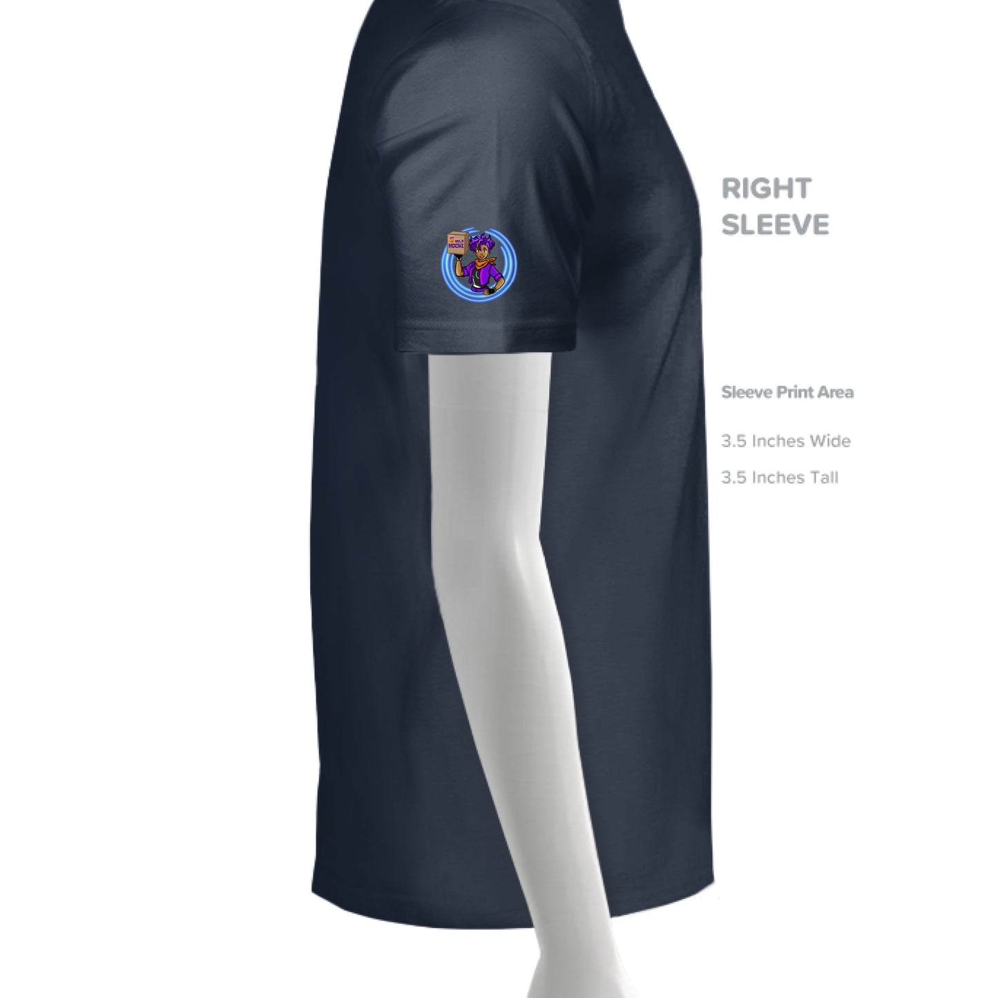 TRUE NAVY - SLEEVE_RIGHT