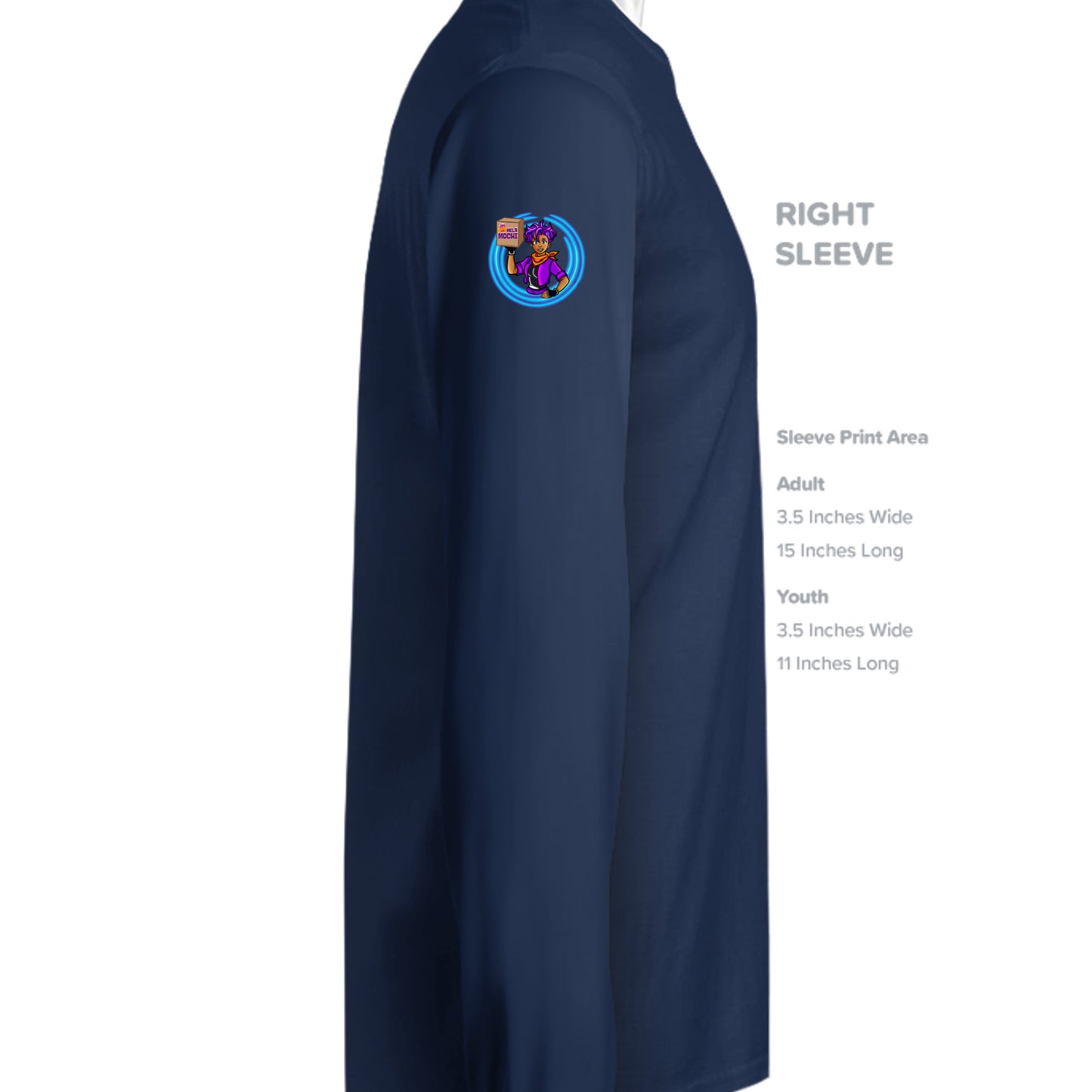 TRUE NAVY - 1566 - SLEEVE_RIGHT