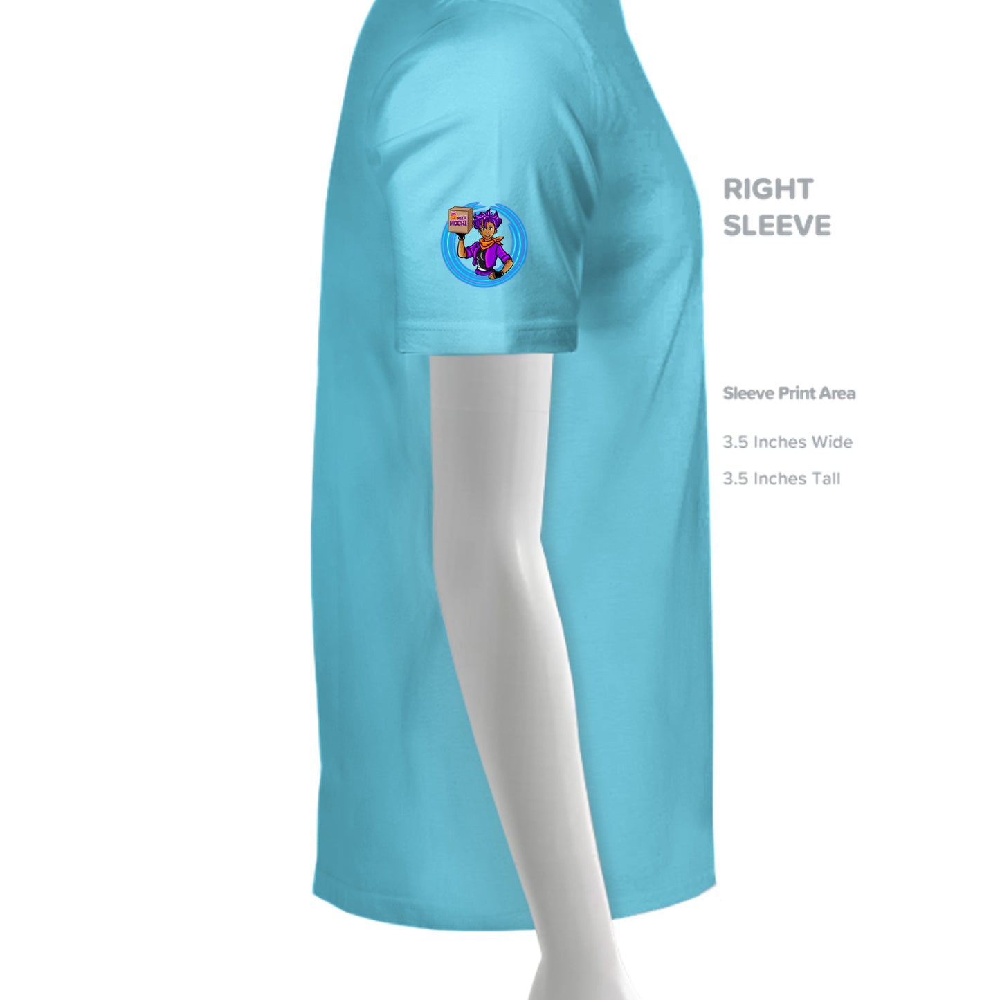 LAGOON BLUE - C1717 - SLEEVE_RIGHT