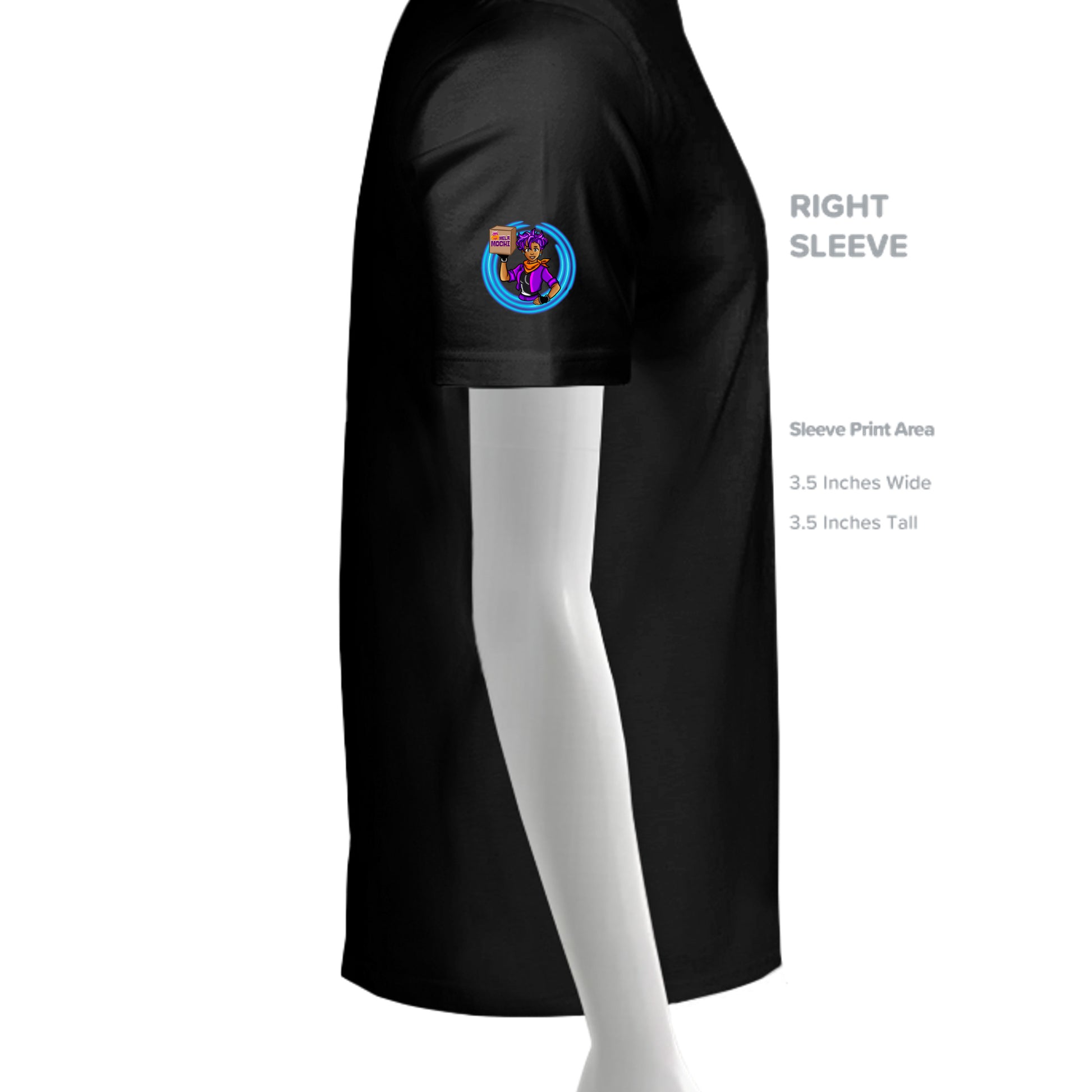 BLACK - C1717 - SLEEVE_RIGHT