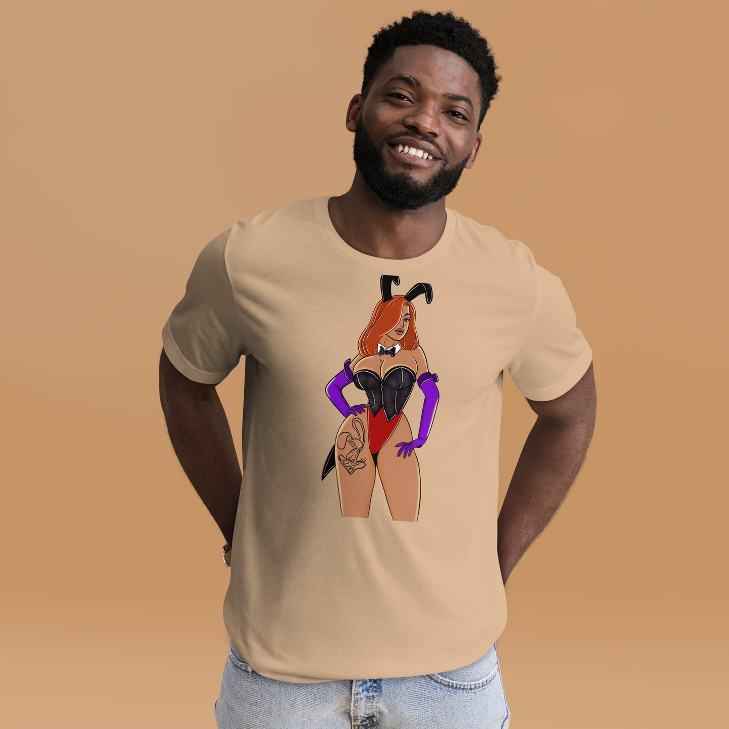 Bad Bunny J Unisex t-shirt