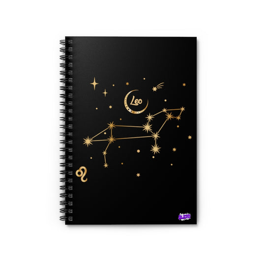 Leo Season Spiral Notebook - Ruled Line